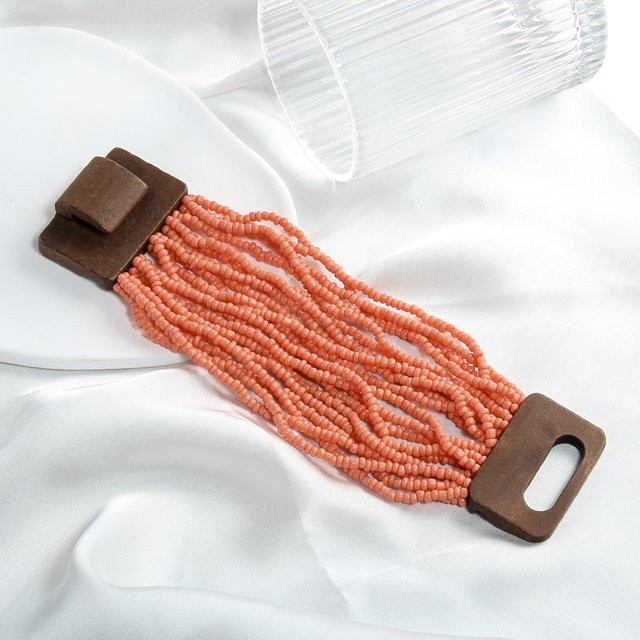 Armband, mehrschichtig, Reisperlen, Damen - Bild 1