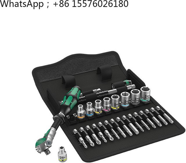 Wera Ratschenhülsen-Schraubenschlüssel Set 8100 SA6 SB 60.000 - Bild 1