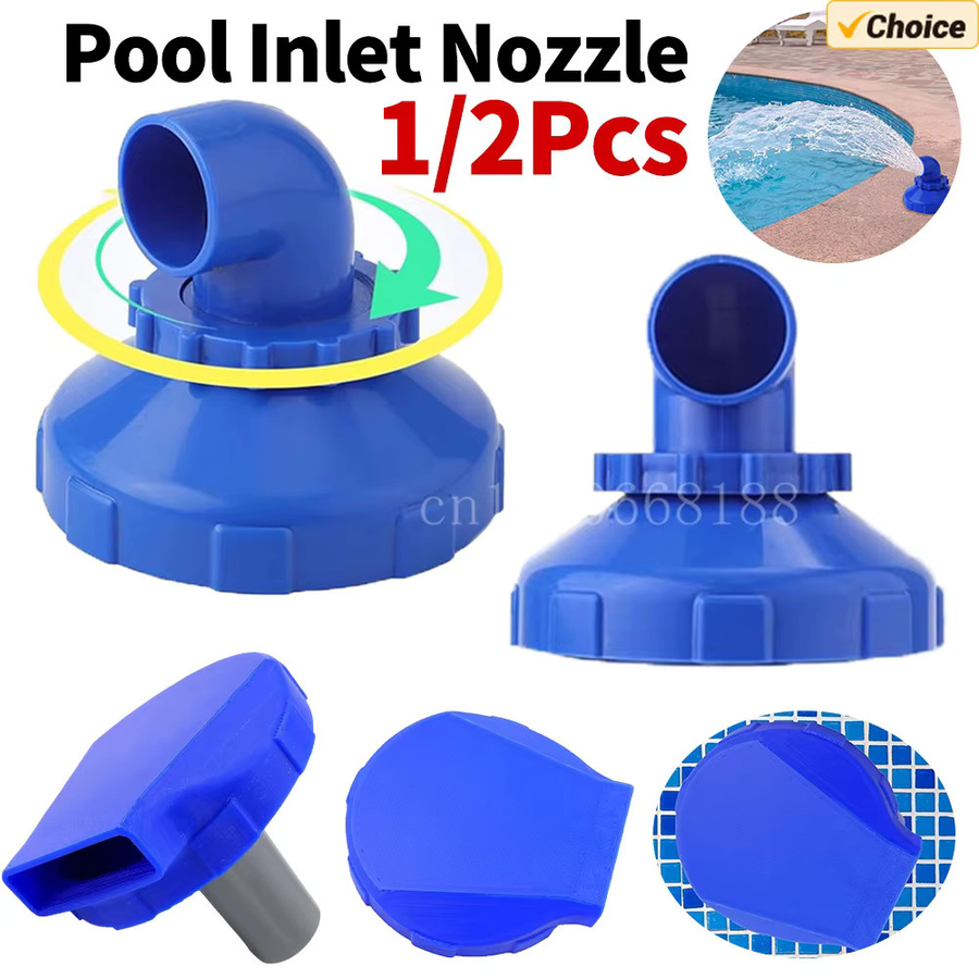 Intex Pool Einlass Düsen Ersatzteil aus Kunststoff in Blau für Schwimmbecken - Bild 2