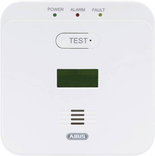 ABUS COWM510 Kohlenmonoxid-Melder batteriebetrieben in Weiß - Bild 1