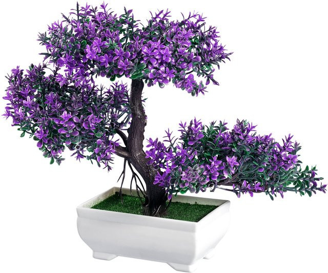 Blühender Bonsai Tischbaum von viva domo in Lila - Bild 1