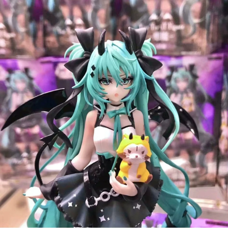 Bandai Hatsune Miku Kleiner Teufel Dunkler Engel Chuyin, PVC-Modell - Bild 2