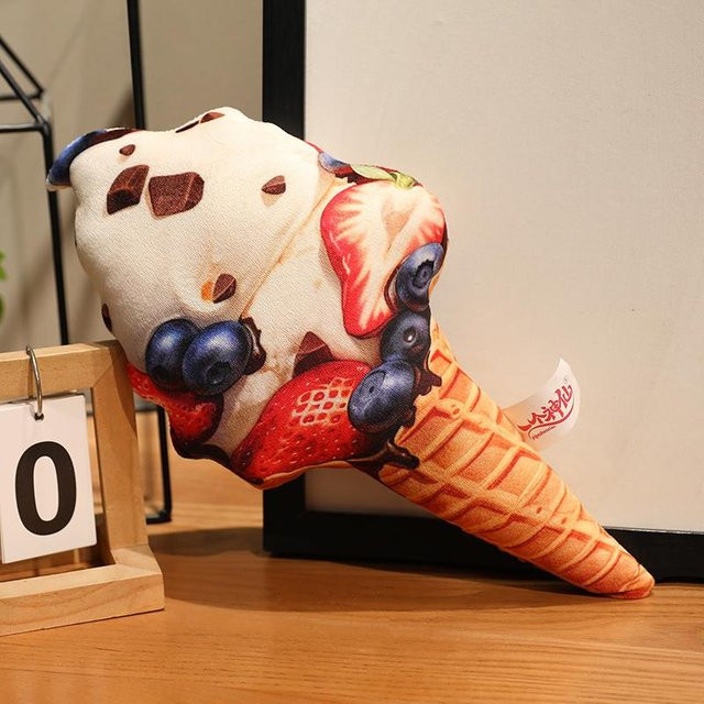 Yiran toy Sommer-Eiscreme-Plüschtiere, Bunt, 20cm - Bild 1