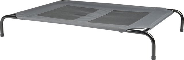 ZOOFARI Haustierbett für Hunde in Grau und Schwarz mit erhöhtem Boden und modernem Design - Bild 1