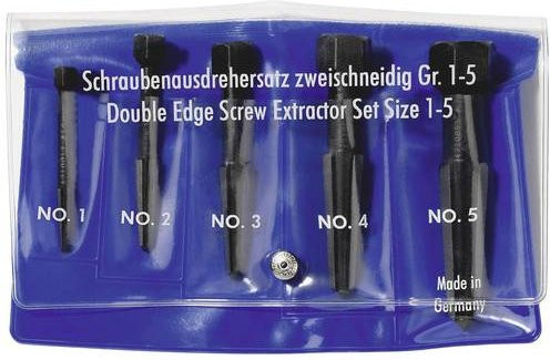 Rennsteig Werkzeuge 471 900 3 Schraubenausdreher-Set M5 - M20 in Silber - Bild 1