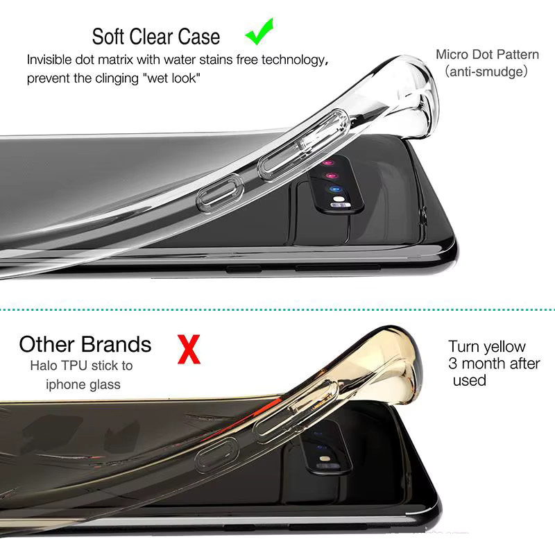 Transparente TPU-Schutzhülle für Samsung Galaxy Note und S Serien - Bild 4