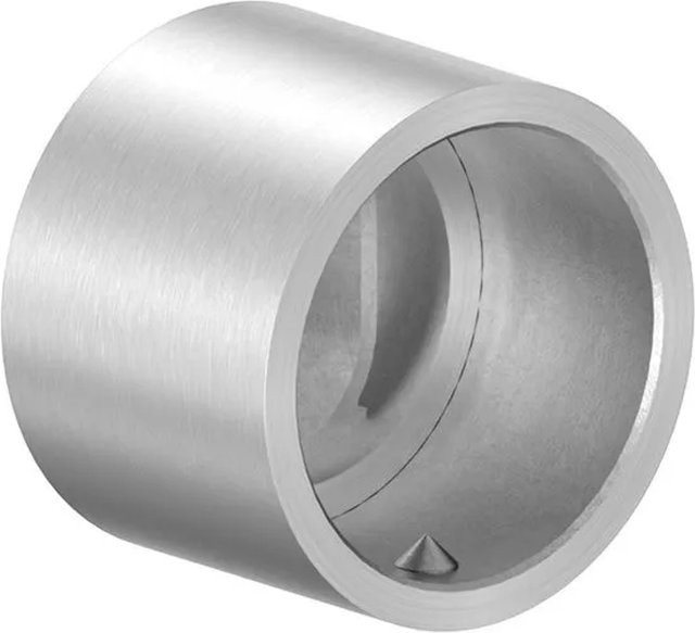 FeNau Wandbefestigung aus Edelstahl V4A in Silber für Rohre mit einem Durchmesser von 33,7 mm zur verdeckten Montage - Bild 1