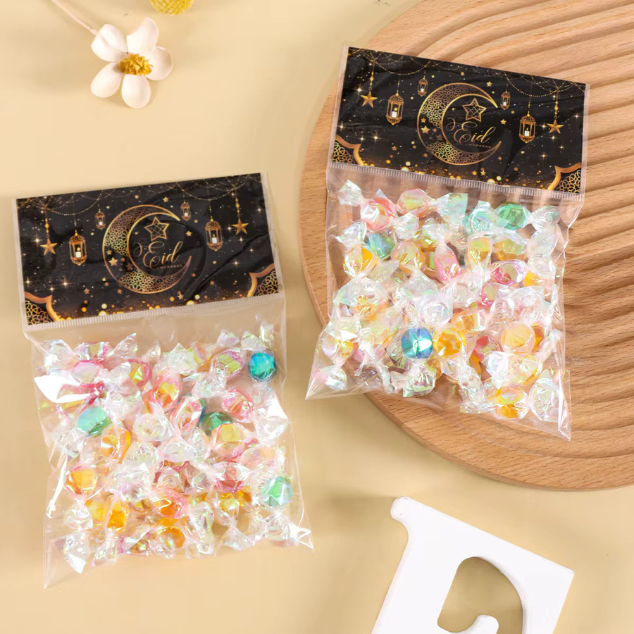 Eid Mubarak Süßigkeiten-Plätzchenbeutel aus Kunststoff für Ramadan Kareem Geschenke und Partyzubehör - Bild 2