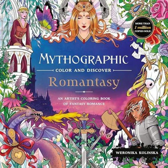Mythographic Farbe und Entdecke Romantasy von Weronika Kolinska - Bild 1
