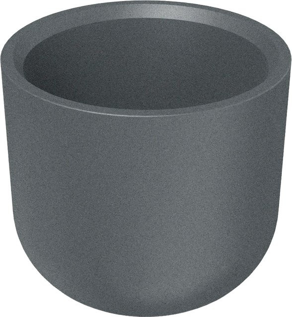 Prosperplast Blumentopf Molta Hoch in Granit, Höhe: 60 cm, Durchmesser: 55 cm - Bild 1
