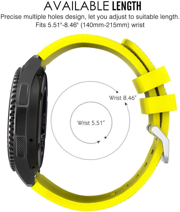 KILPILLS Uhrenarmband Silikon, 20mm 22mm, Unisex - Bild 3