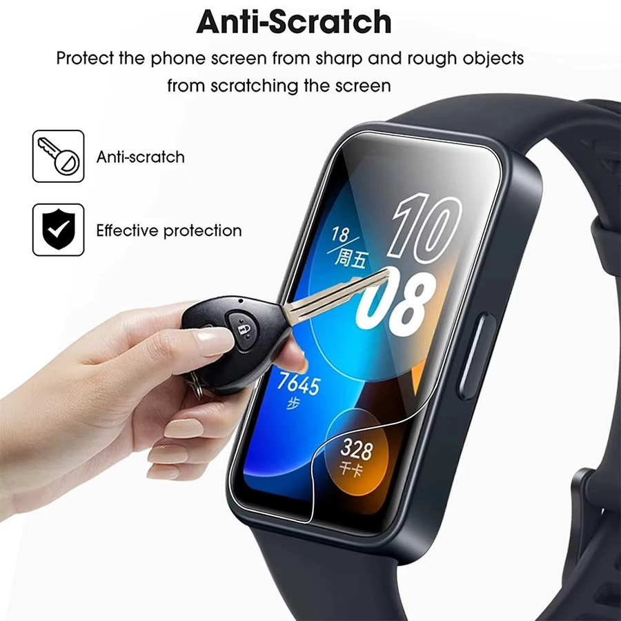 Huawei Screen Protector Hydrogel Film, Silikon, transparent - Bild 5