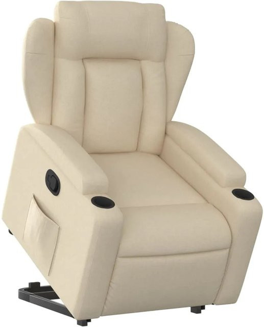 vidaXL Relaxsessel mit Aufstehhilfe Modell 8 in Beige aus Stoff - Bild 1