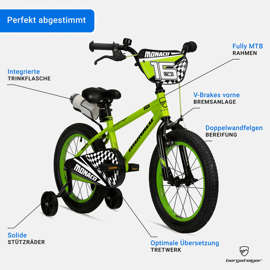 Bergsteiger Monaco Kinderfahrrad - Bild 3