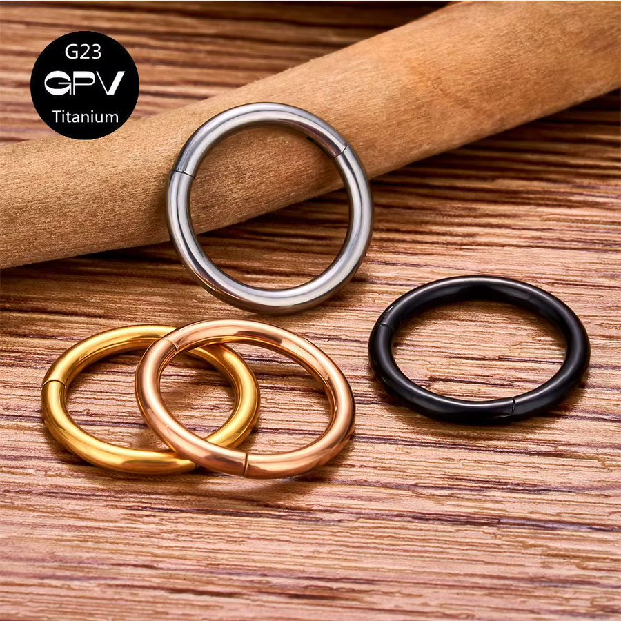 Nasenseptum Ring Titan, Mehrfarbig, Herren und Damen - Bild 2