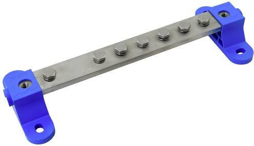 DEHN Potentialausgleichsschiene PAS EX 7AP M10 V2A aus Edelstahl in Silber - Bild 1