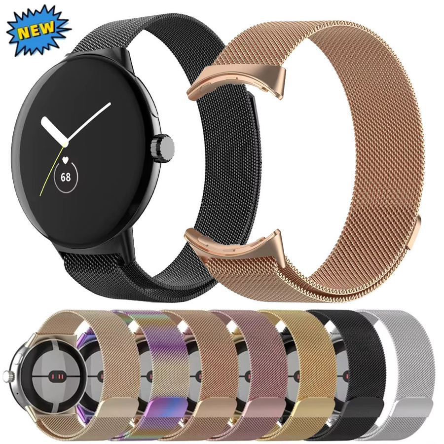 Milanese Loop Armband für Google Pixel Watch, Edelstahl, Unisex - Bild 2