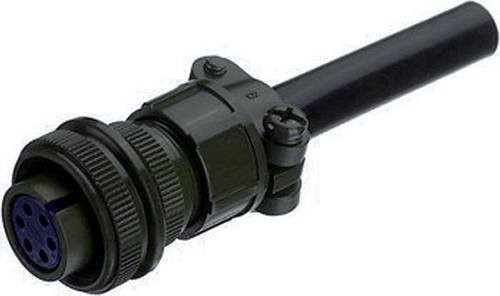 Fujikura DMS 1 Rundstecker Buchse 6-polig, gerade, Schwarz - Bild 1