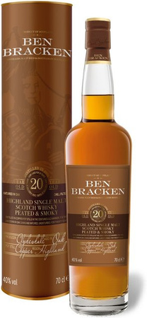 Ben Bracken Single Malt Scotch Whisky Highland Peated 20 Jahre 0,7 l