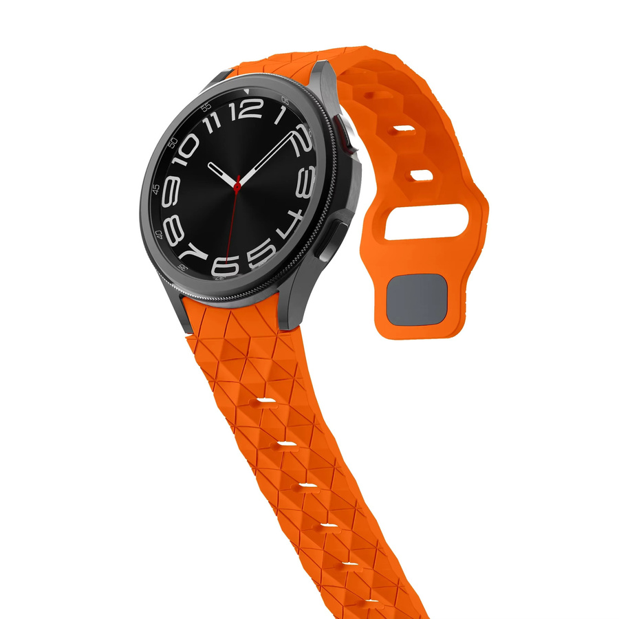 Uhrenarmband Silikon, Fußball-Muster, Bunt, Unisex - Bild 1