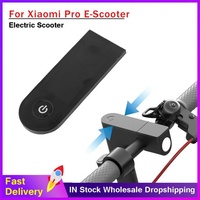 Xiaomi Pro Elektro-Roller Armaturenbrett Display mit Schutzschale und Leiterplatte in Schwarz - Bild 1