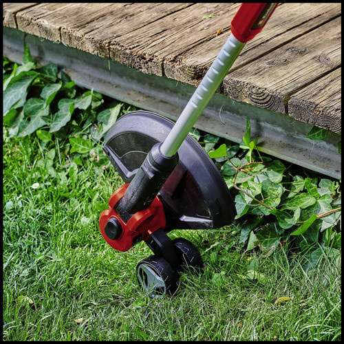 Einhell Akku-Rasentrimmer GE-CT 18/30 Li-Solo Power X-Change mit Nylonline und Teleskopstange, rot/schwarz - Bild 3