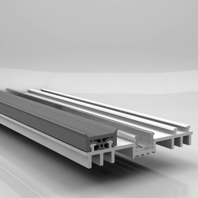 Mendiger Thermo Rand Unterprofil von Friedrich von Lien AG aus Aluminium mit Click-System, Breite: 60 mm - Bild 1