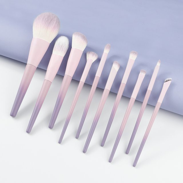 RANCAI Make-up Pinsel Set, 10 Stück, Lila, Unisex - Bild 1