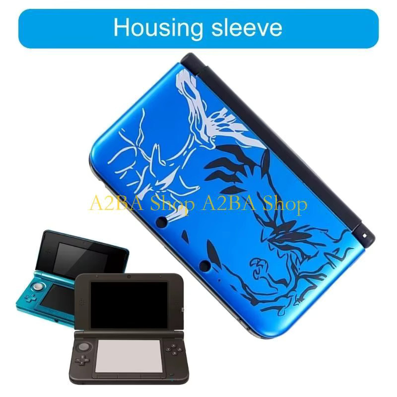 A2BA ABS-Hartschalenabdeckung für 3DS XL Spielekonsolen in Blau - Bild 2