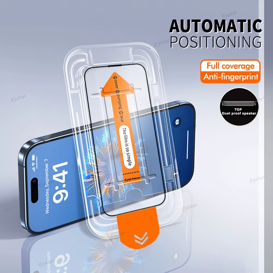 Staubfreie Displayschutzfolie aus gehärtetem Glas für Xiaomi Poco X8 Pro Max F8 Ultra X7 Pro X6 F7 F6 F5 M7 M6 X5 X4 X3 in Transparent - Bild 2