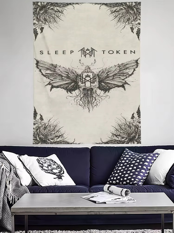 Warner Bros. Kunstdruck mit Flaggenmotiv der Rockband S-sleep T-token, Rechteckig, Breite: 60,0 cm, Höhe: 40,0 cm - Bild 3