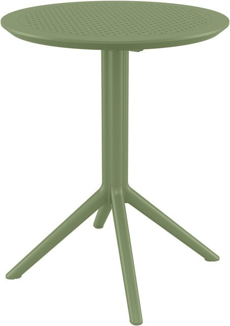 CLP Klapptisch Sky wetterfest aus Kunststoff in Grün für Garten, Balkon und Terrasse - Bild 1