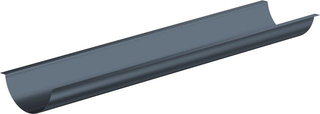 Sarei Rundprofil Protection 5 Aluminium in Anthrazit, B/T/H: 10,5 x 3,5 x 125 cm - Bild 1