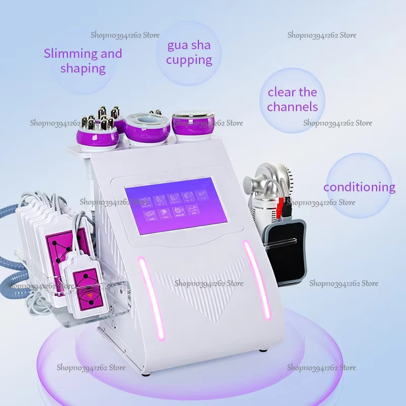 Vakuum Laser Radio Frequenz RF 80K Kavitation Maschine, Weiß, Unisex - Bild 2