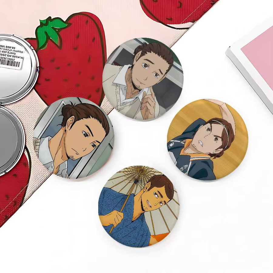 Brosche Anime Asahi Azumane, Unisex - Bild 3