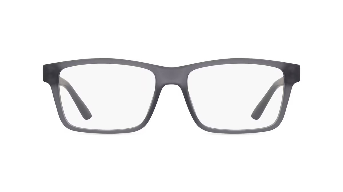 Puma PU0471O Korrektionsbrille, Vollrand, Quadratisch, Kunststoff, Unisex, grau - Bild 1