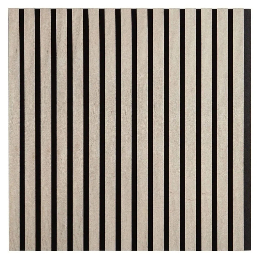 Homestyle4u Akustikpaneel aus Holz und Filz in Grau, B/H: 60 x 60 cm - Bild 2