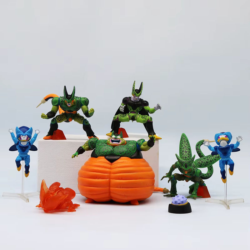 Bandai Dragon Ball Z Cell Figur Perfect Cell Erste Form, 7-teiliges Set, Actionfiguren - Bild 2