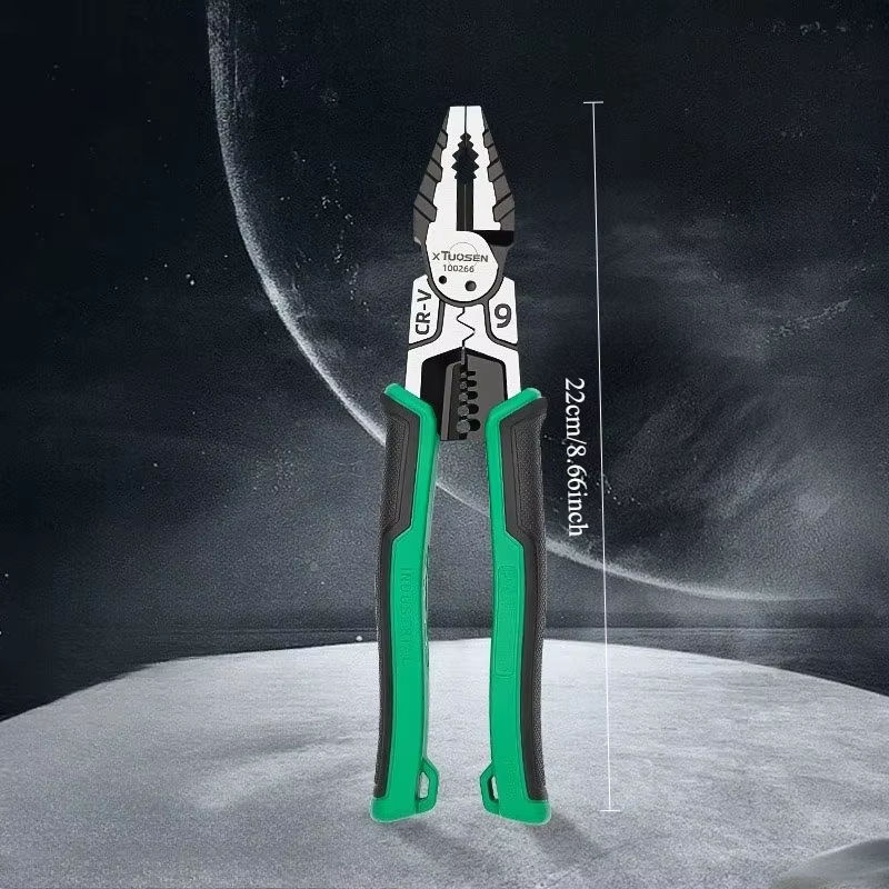 JUSTINLAU Multifunktionale Heavy Duty Diagonalzange aus Legierung für Elektriker und Universal-Hardware-Einsätze - Bild 5