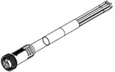 Molex 1300070145 Sensor-Aktor-Steckverbinder konfektioniert in Gelb - Bild 1