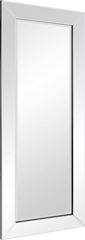 Moderner Rahmenspiegel DUNJA von MIRRORS AND MORE in Silber oder Weiß, Rechteckig, H x B x T: 170 x 70 x 3,5 cm - Bild 1