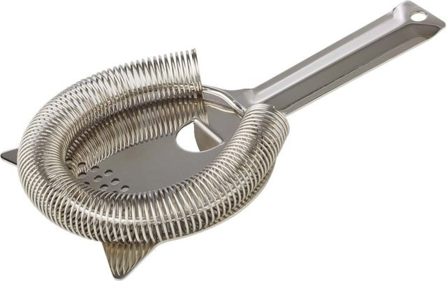 Buddy’s Bar Barsieb aus Edelstahl in Silber, B/T/H: 18 x 9 x 3,5 cm - Bild 1