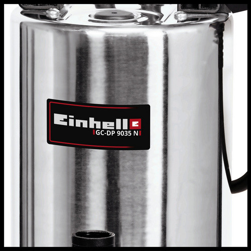Einhell Schmutzwasserpumpe GC-DP 9035 N Tauchpumpe in Rot/Silber - Bild 4
