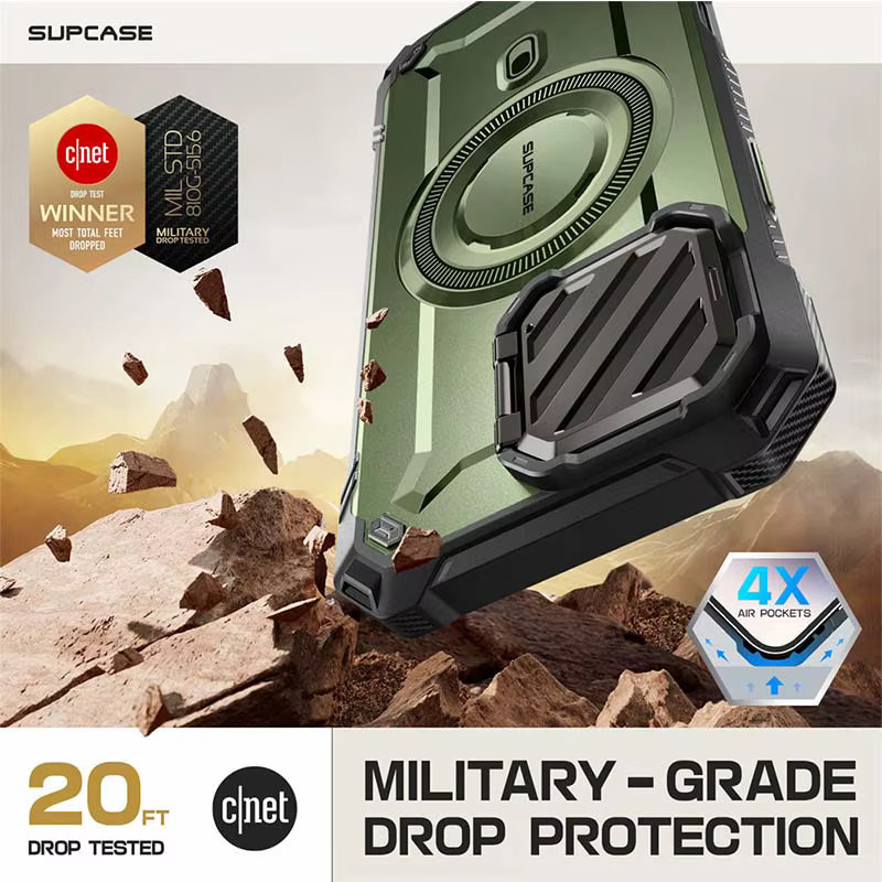 SUPCASE UB Mag XT Robuste Magnetische Schutzhülle mit Kameraabdeckung für iPhone 16 Pro 6,3 Zoll in Multicolour - Bild 2