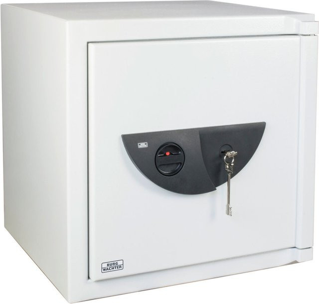 Burg-Wächter Wertschutzschrank OL 821 K in Hellgrau, B/H/T: 64,1 x 62,6 x 55,5 cm - Bild 1
