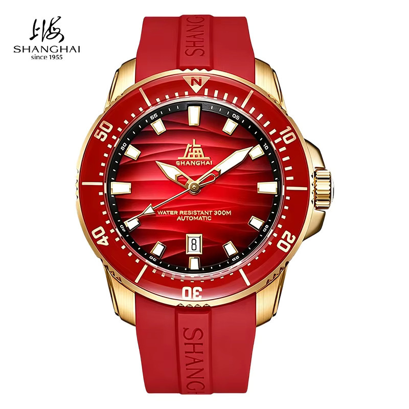 Shanghai Watch Taucheruhr, Automatik, Edelstahl, 43,6 mm, Herren - Bild 7