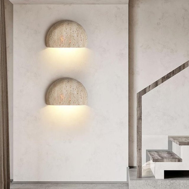 Wabi-Sabi Retro Wandleuchte im japanischen Stil für Wohnzimmer, Schlafzimmer und Korridor von ceropegia - Bild 1