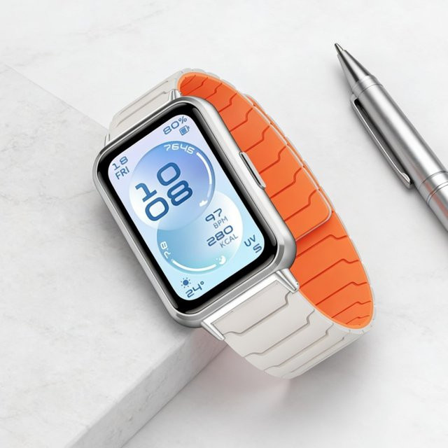 Sport-Magnetarmband für Huawei Band 11 Pro/11, Silikon, Unisex - Bild 1
