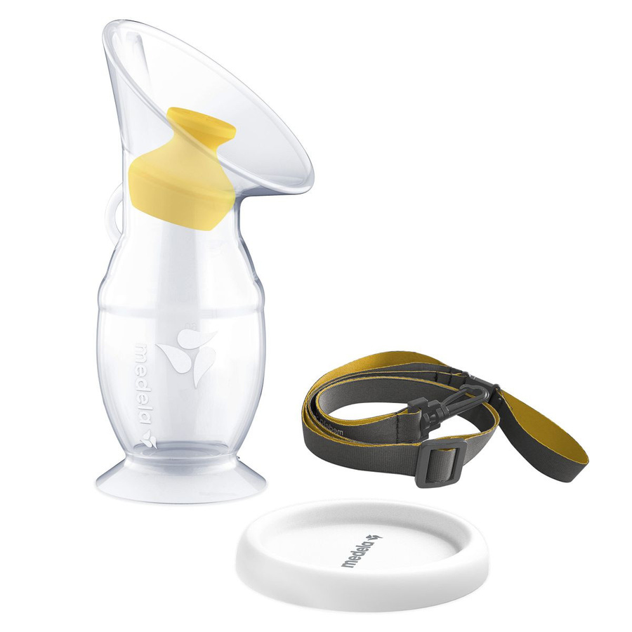 Medela Silikon Muttermilch-Auffangbehälter, BPA-frei und spülmaschinenfest, transparent, 100 ml - Bild 1