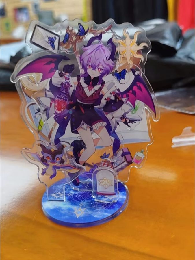 Genshin Impact Little Demon Durin Acryl Figur Stand Modell Multicolor - Bild 2